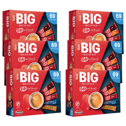 Nestle Big Biscuit Box Kitkat & Friends  6 x 69 bars