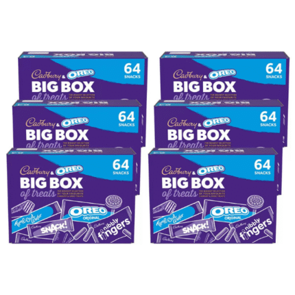 Cadbury & Oreo Big Box Of Treats 6 x 64 Snacks