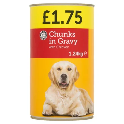 Euro Shopper Chunks In Gravy With Chicken 1.24kg