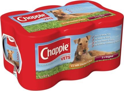 Chappie Wet Dog Food Tin Original in Loaf 412g